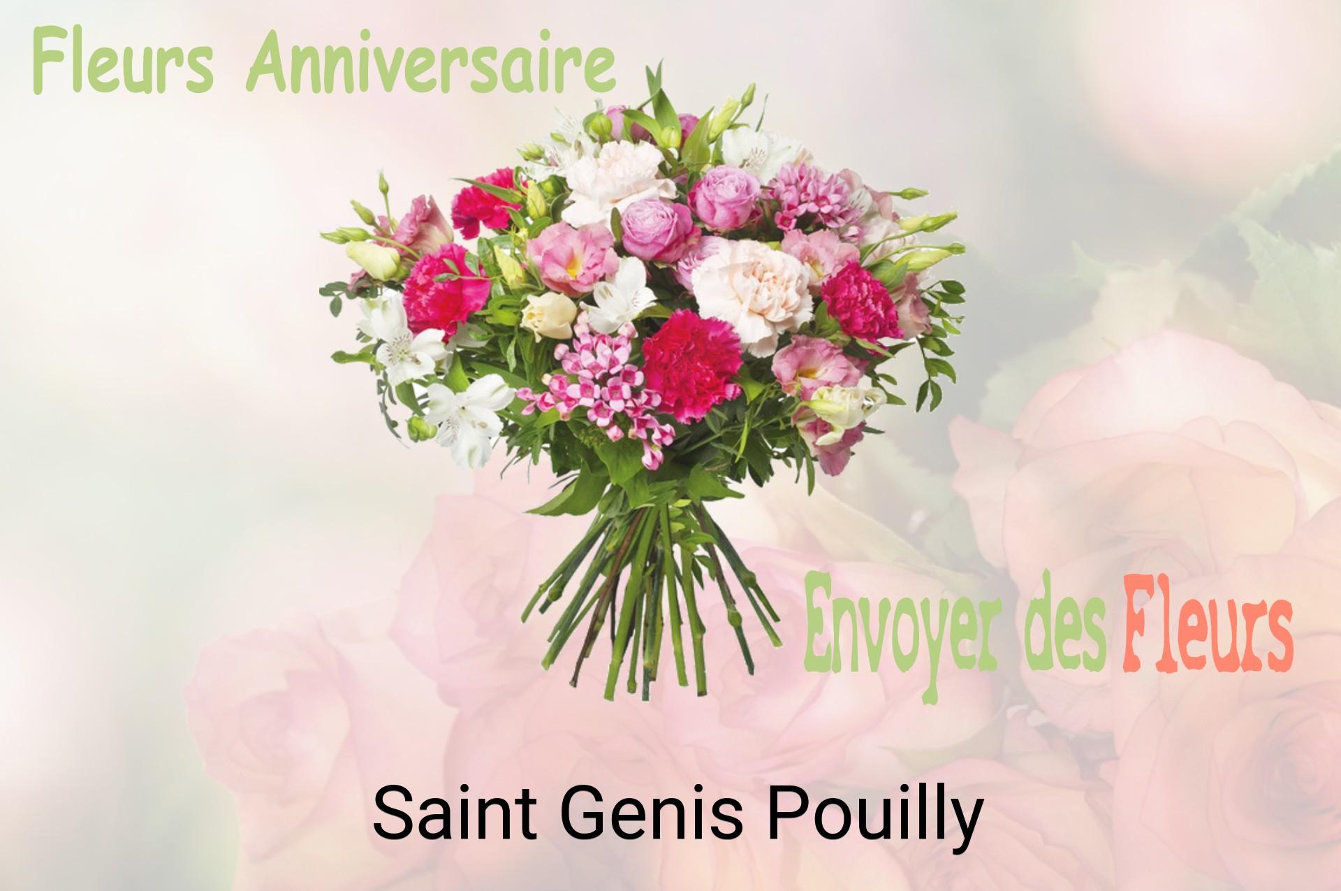 Bouquet de fleurs d’anniversaire livré à Saint-Genis-Pouilly